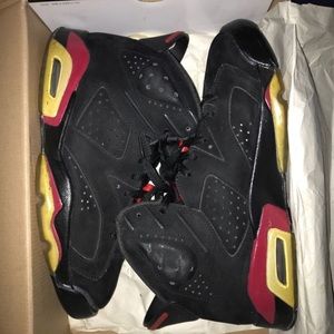 Jordan 6s Varsity Red